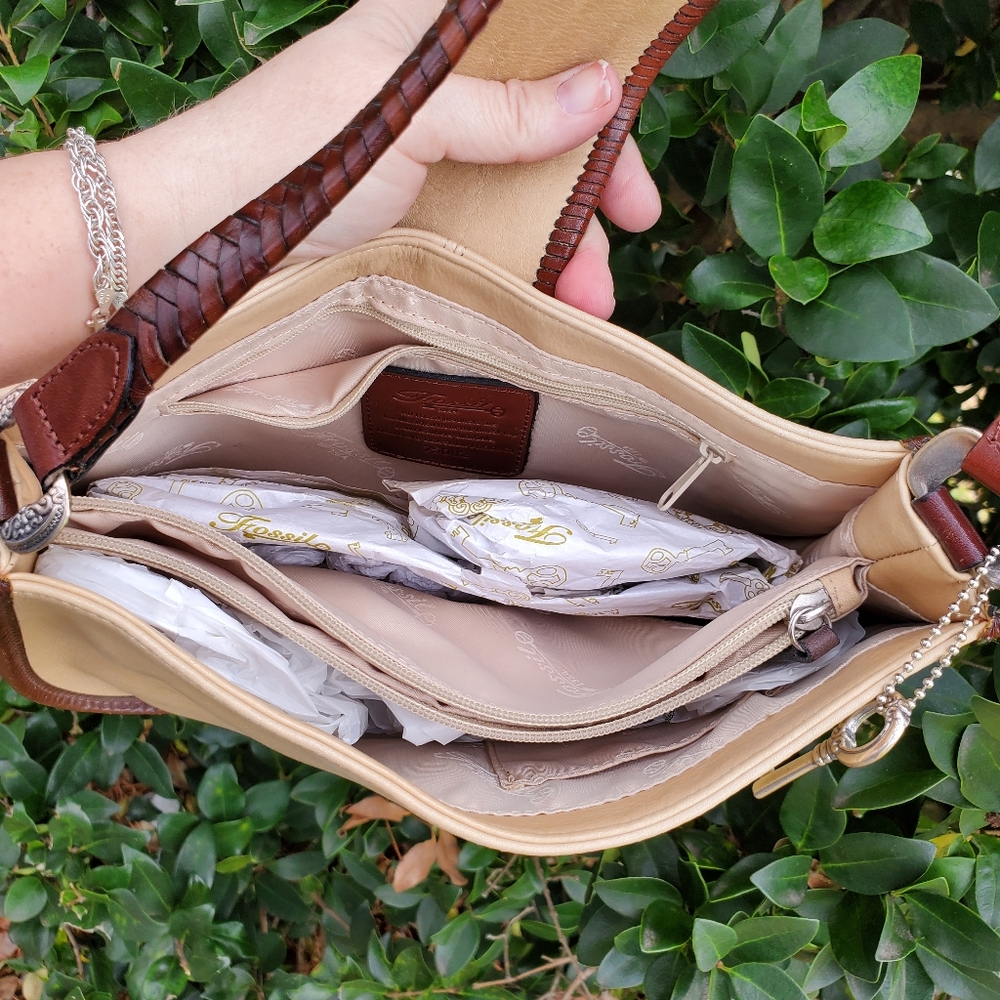 Brighton Shoulder Bag Leather excellent condition - Picture 3 of 8